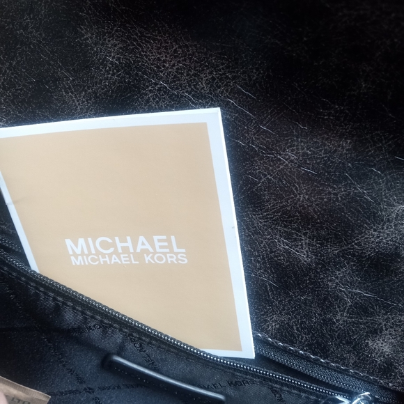 Michael Kors Black Studded Crossbody Bag - Picture 10 of 11